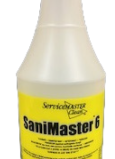 ServiceMaster Branded SaniMaster 6 24 Oz. Silk Screen, Bottle Only