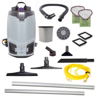 Proteam GoFit 6, #107843, 6 qt. Backpack Vacuum w/ Sidewinder Tool Kit