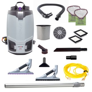 ProTeam Aramsco GoFit 6, 6 qt. Backpack Vacuum w/ ProBlade Hard Surface & Carpet Tool Kit