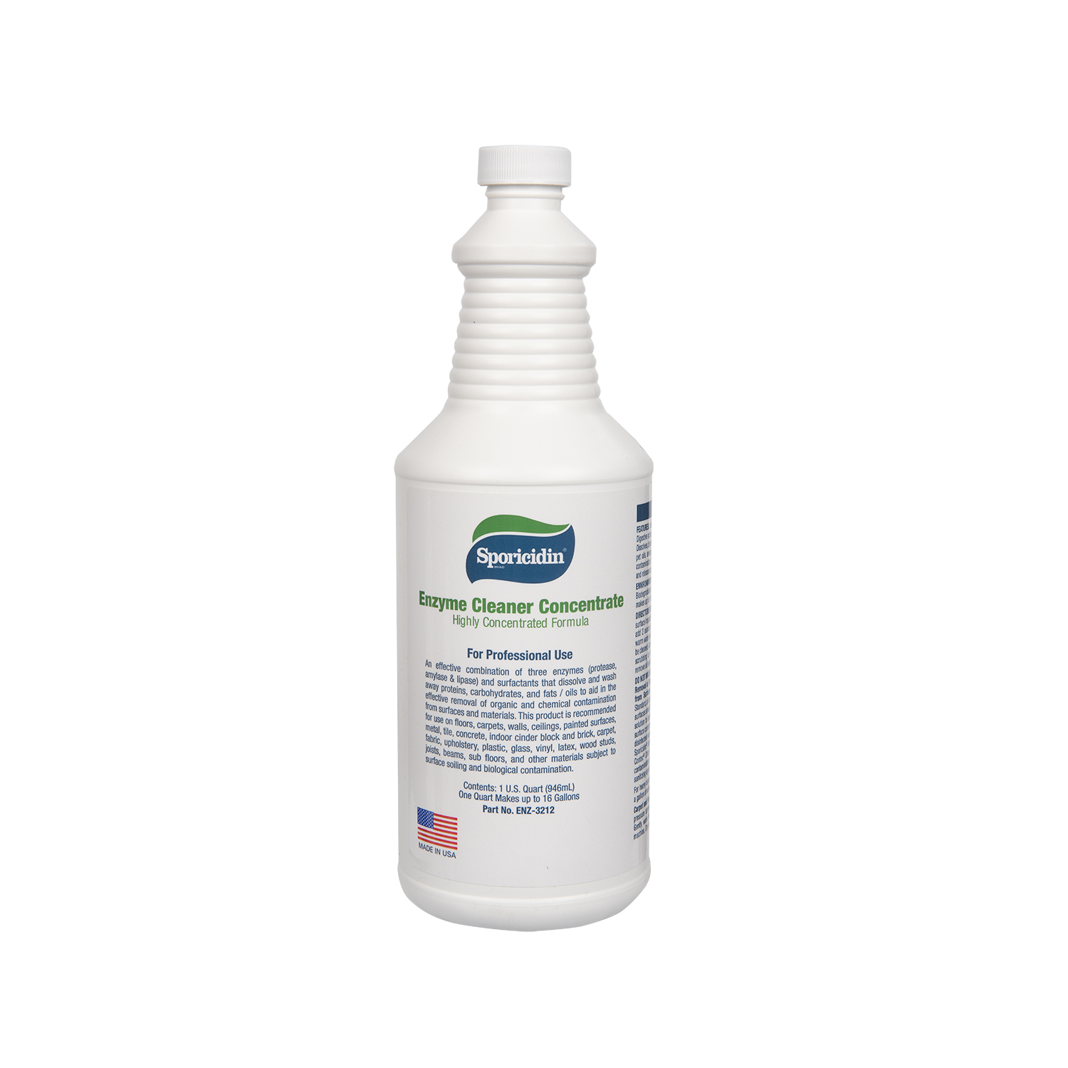 Sporicidin, Mold Remover, Enzyme Mold Cleaner, 1 Quart