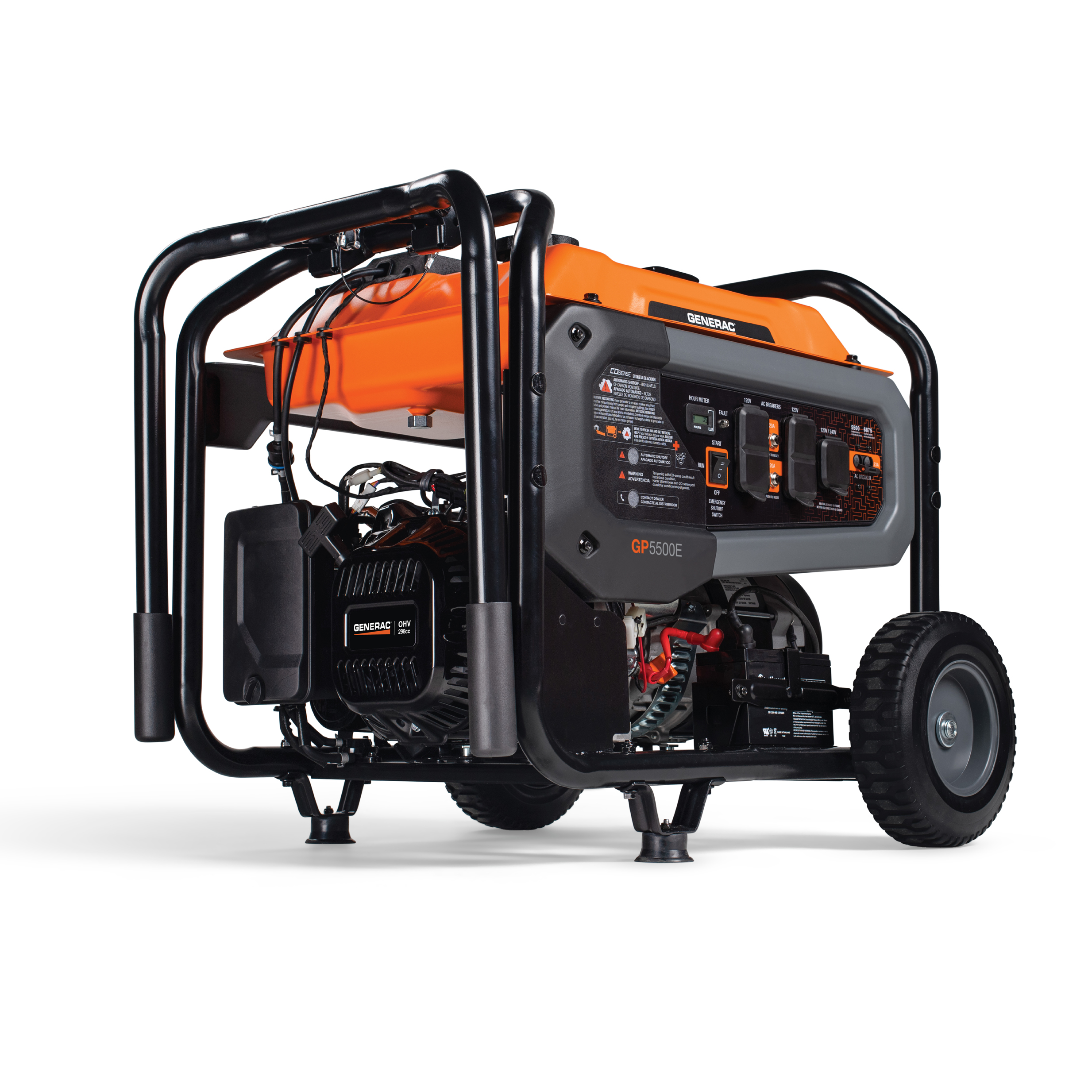 Generac Portable Generator 5500W With COsense