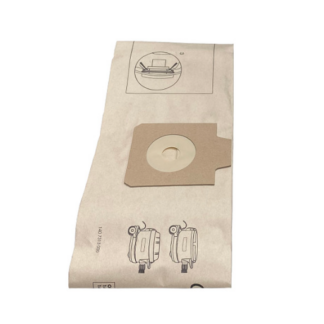 Nilfisk 1407313020 High Filtration Paper Bags, 10 per Pack