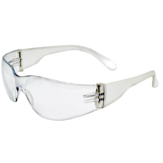 Aegis, Safety Glasses, is300, Wraparound, Gray Lens, Black Frame