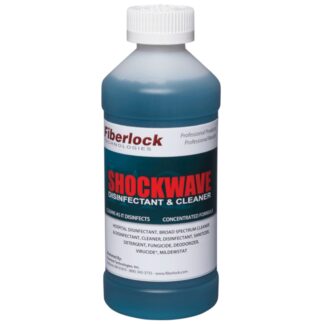 Fiberlock, Antimicrobial, Shockwave Cleaner & Disinfectant, 10 oz.
