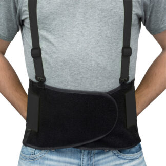 Allegro Industries, Elastic Back Support, Economy, With Detachable Suspenders, Size XL