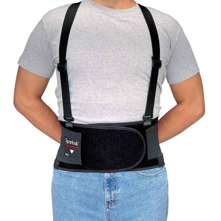 Allegro Industries, Elastic Back Support, Spanbak, With Detachable Suspenders, Size 2XL