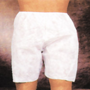 Disposable Boxer Shorts, White