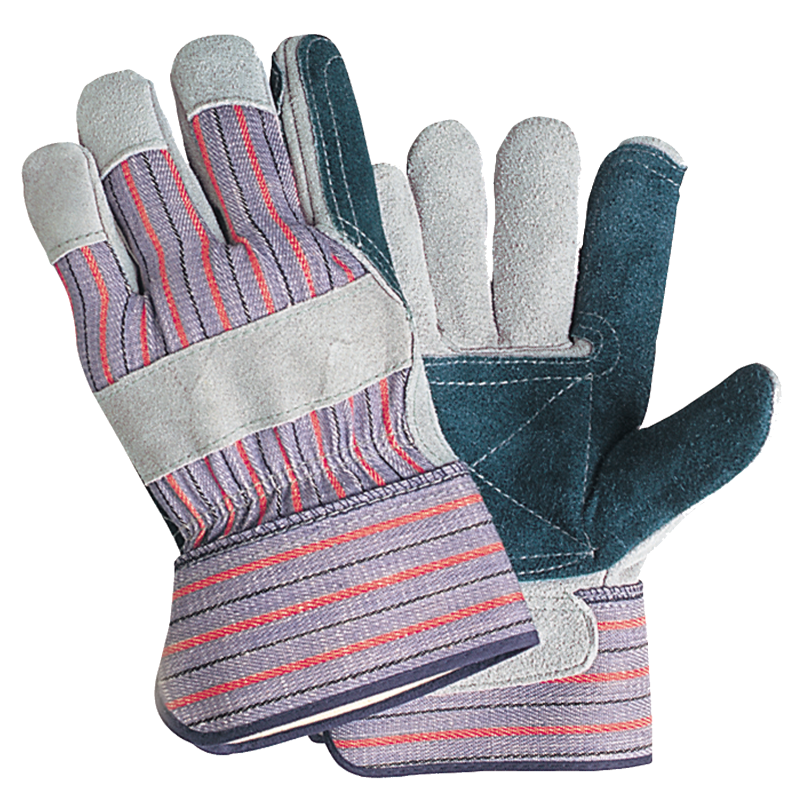 Westchester, Work Gloves, Men's Double Leather Palm, Size L