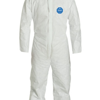 DuPont, Disposable Coverall, Tyvek, Size L, 25 Per Case