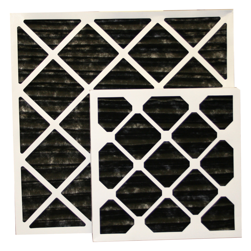 Pleated Filter, Carbon, C100, 24" X 24" X 1"