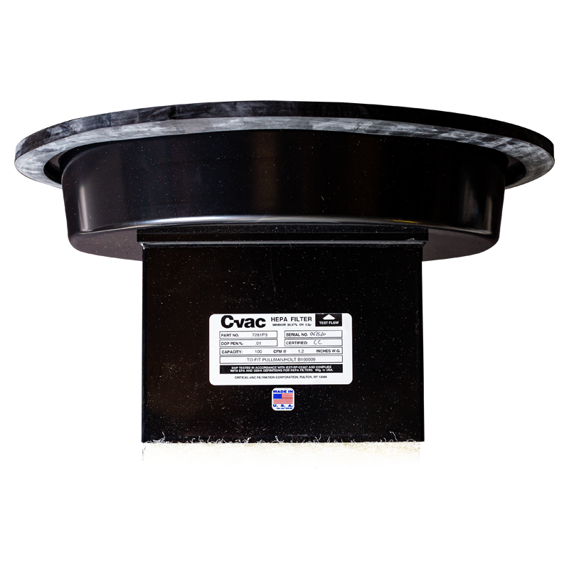 Plastic HEPA Filter, for Pullman Holt 102ASB Vacuum, 7281P3