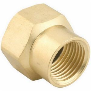 Water Hose, 3/4" Brass Female Pipe To 3/4" Female Coupler