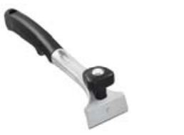 Warner Tool, Paint Scraper, Carbide Tungsten, 2 3/8" Blade, With Knob