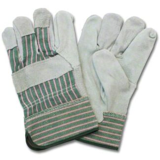 Safety Zone Leather Palm Gunn Cut Glove - Men's