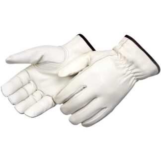 Liberty Glove & Safety, Driver Gloves, Cowhide Leather, Unlined, Size S