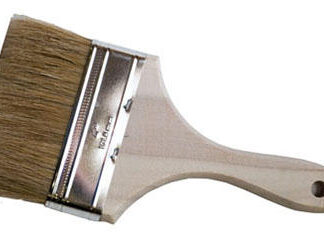 Paint Brush, Wood Handle, Polychip Throwaway, 4"