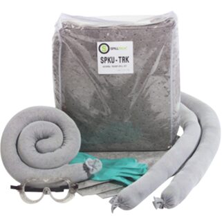 1st Poly Absorbents, Spill Kit, Oil Only, 8.8 Gallon Capacity