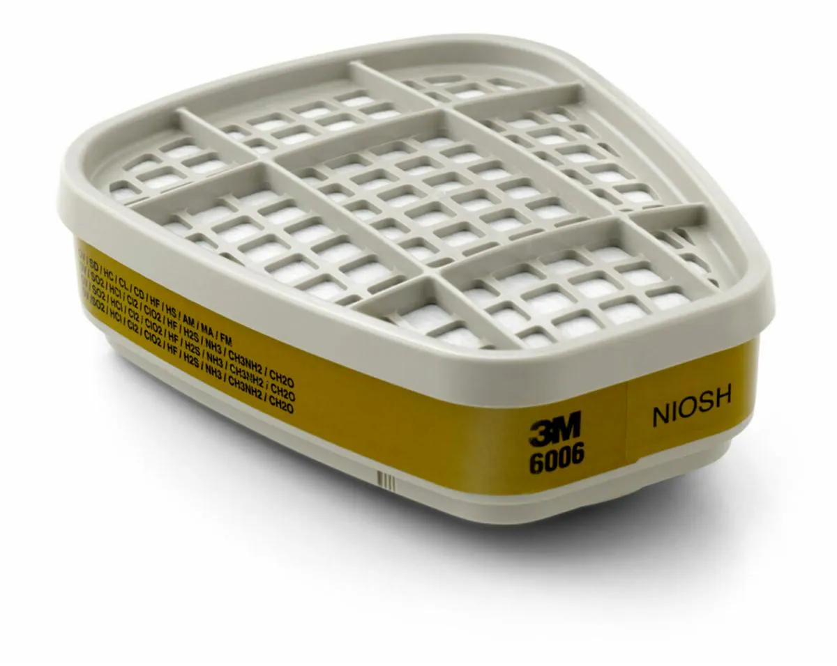 3M Multi-Gas / Vapor Filters, 6006, 2 Per Pack