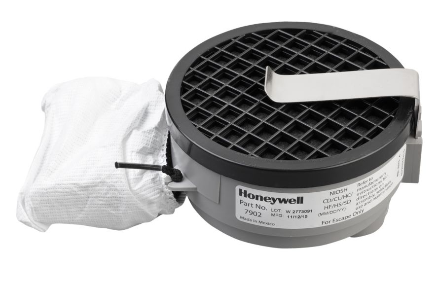 North by Honeywell Mouthbit Respirator Acid Gas Emergency Escape