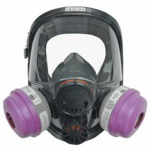 North by Honeywell Full-Face Respirator, Dual Cartridge, Size S