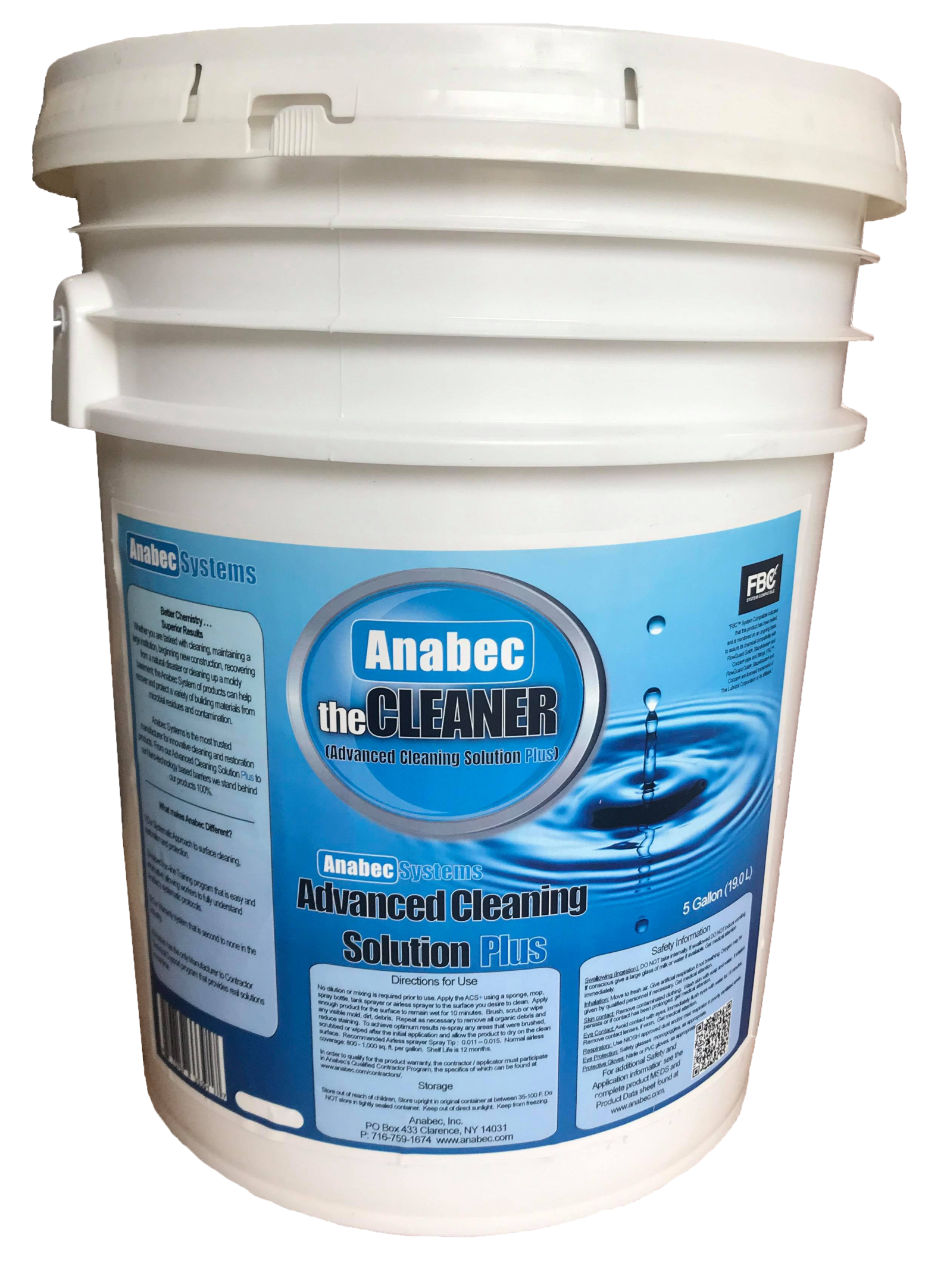 Anabec Advanced Cleaning Solution Plus (5 GL)