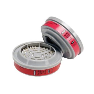 MSA Advantage Twist Respiratory Cartridge, P100, 2 Per Pack