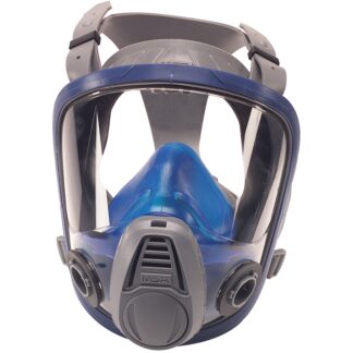 MSA Full-Face Respirator, Advantage 3200, Rubber Harness, Size M