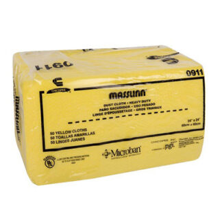 Chicopee, Dust Cloths, Microban, Yellow, 50 Pack