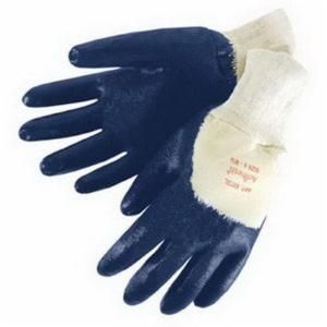 Liberty Glove & Safety, Work Gloves, Mens Nitrile Palm and Fingers, Size L