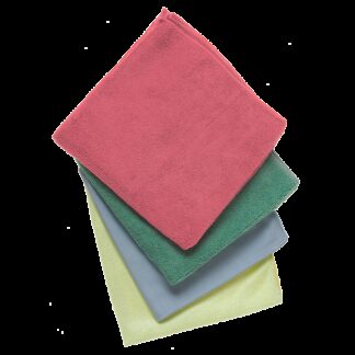 Microfiber Multi Purpose Cloth, Green, 16" x 16"