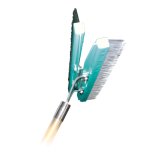 Groom Industries, Grandi Groom, Carpet Brush/Carpet Rake Combo, 18"