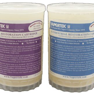 Vaportek, Odor Remover, 3X Industrial Cartridge Refill for Restorator, (1) Cartridge