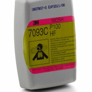 3M, Hydrogen Fluoride Cartidge and Filter, P100, With Nuisance Level Organic Vapor and Acid Gas Relief
