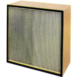 HEPA Filter, Aluminum, Wood, 24" x 24" x 11.5"