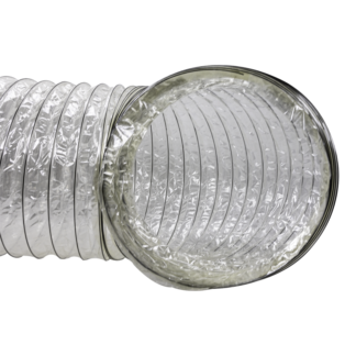Flexible Reusable Ducting, 12" X 25', Heavy Duty