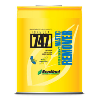 Sentinel, 747 Low Odor Mastic Remover, CARB Compliant, 5 Gallons