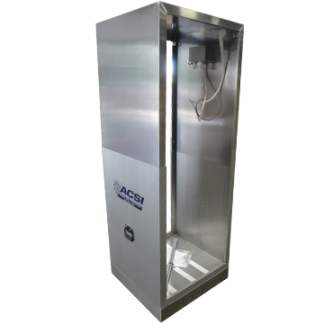 Advanced Containment Systems Portable Shower, ACSI HFS, Aluminum