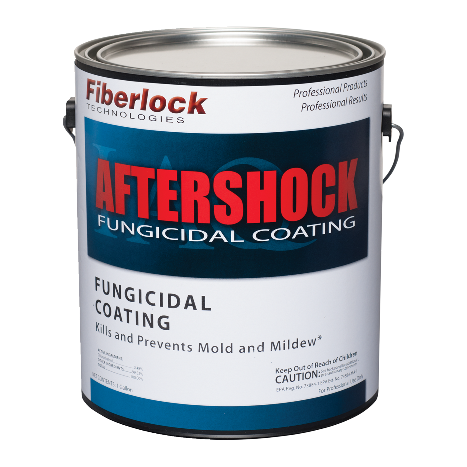 Fiberlock AfterShock Fungicidal Coating, 1 Gallon