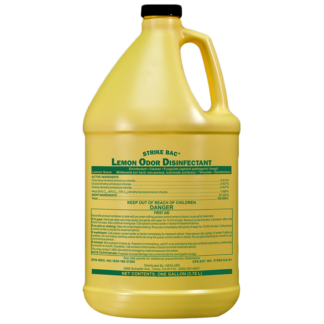 Genlabs Strike Bac[R] Lemon Odor Disinfectant Cleaner - 5 Gal.