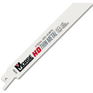 MK Morse Recip Blade 18t 6" X 3/4" X .035 (5) Per Pk 400435 Rb618 Hd Line - Thin Metal