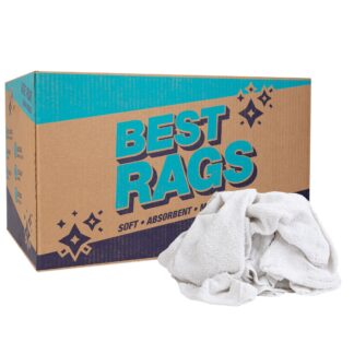White Terry Wash Cloths 25lb Case Reclaimed