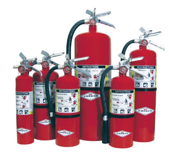 Amerex, Dry Chemical Fire Extinguisher, 20 lbs, Steel