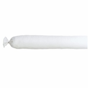 1st Poly Absorbents, Sorbent Socks, 3" x 8', White, 15 Per Case