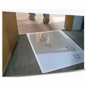 PuroClean, Surface Shields, Sticky Mat, Step N Peel, Clear, 30" x 24"