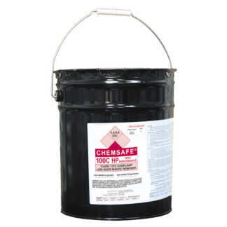 ChemSafe, 100C HP High Performance Low Odor Mastic Remover, CARB/OTC Compliant, 5 Gallons