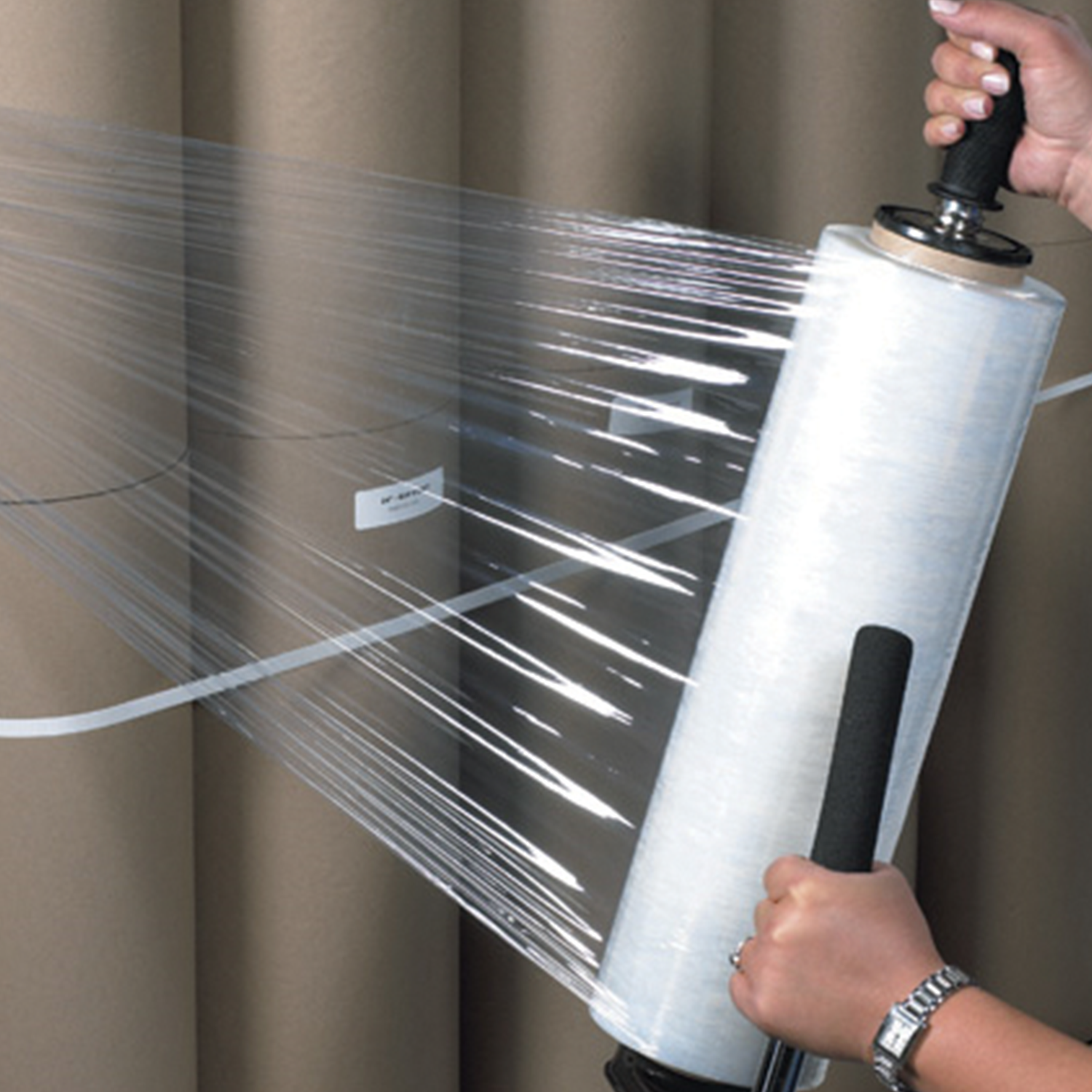1st Poly, Stretch Film Wrap, 80 Gauge, 18" x 1500'