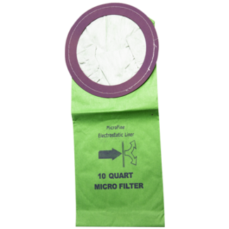 Paper Filter Bags, 10 Pack
