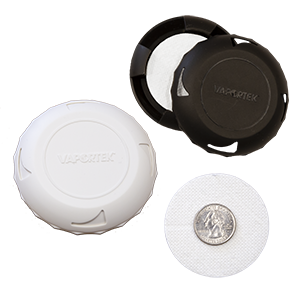 Vaportek, Odor Remover, Disk Housing for EZ-Twist Disks, Black, (1) Disk Holder