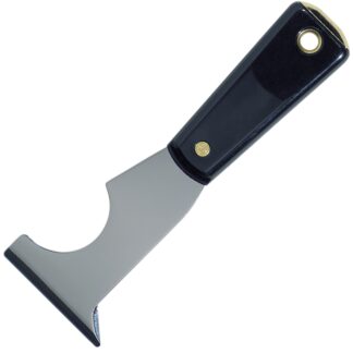 Knife Scraper, 5 in 1 Combo, Stainless Steel Blade, Plastic Handle