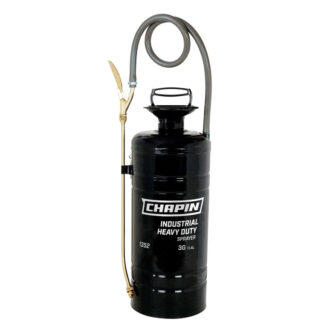 Pump Sprayer, Metal, Black, 3 Gallon